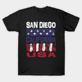 San Diego California USA T-Shirt T-Shirt